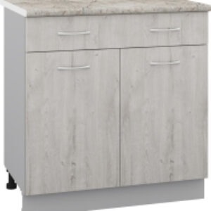 Шкаф-стол кухонный Корнелия Лира НШ80р1ш 21век