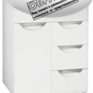 Тумба под умывальник Жасмин 80 3 ящика 21век