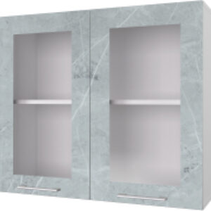 Шкаф навесной для кухни Оптима 80 Витрина 21век