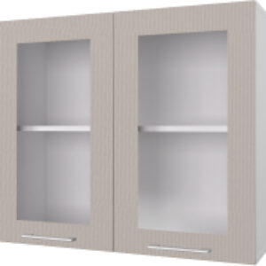 Шкаф навесной для кухни Оптима 80 Витрина 21век