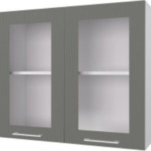 Шкаф навесной для кухни Оптима 80 Витрина 21век