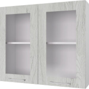 Шкаф навесной для кухни Оптима 80 Витрина 21век