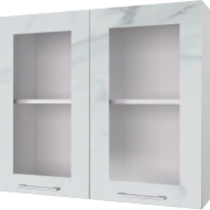 Шкаф навесной для кухни Оптима 80 Витрина 21век