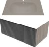 Тумба с умывальником Кито 80 / K80TS0MFLPM-M115G80 21век