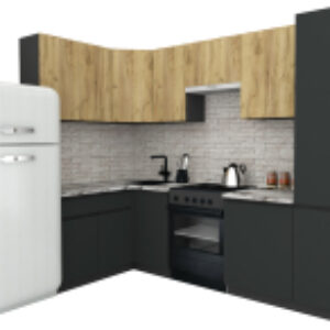 Кухонный гарнитур Эко-8 1.4x2.7 левая 21век