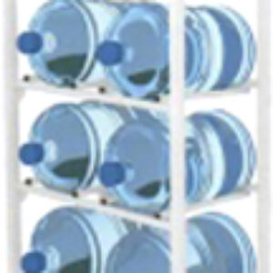 Стеллаж металлический Для бутылей. На 8 бутылей / 2334 21век