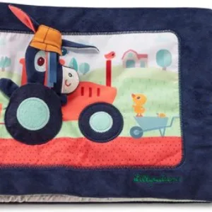 Развивающий игровой набор Книжка мягкая Ослик Игнас на ферме 83415 21век