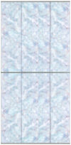 Экран-дверка Плитка голубая 83x200 21век