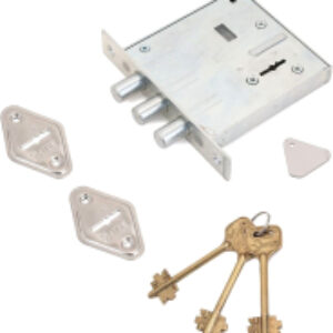 Замок врезной ЗВ 8-7 3 Ригеля 21век