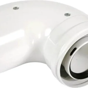 Поворот дымохода 90° M/F d80 / 3318084 21век