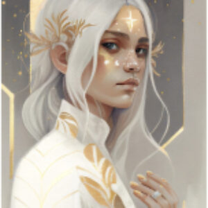 Набор алмазной вышивки Девушка в белом / 9605300 21век