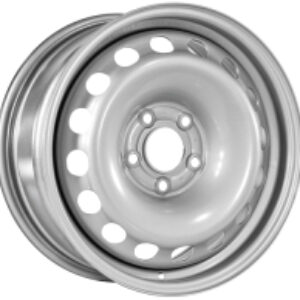 Штампованный диск 9892T 16x7" 5x112мм DIA 66.6мм ET 43мм Silver 21век