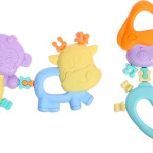 Набор прорезывателей для зубов Забавные зверята / 9950070 21век
