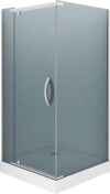 Душевой уголок AB244-100 + поддон AB10017H-2 21век