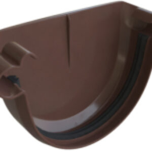 Заглушка желоба ПВХ Для водосточных систем 21век