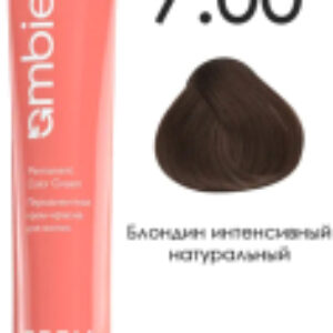 Крем-краска для волос Ambient Перманентная 7.00 21век