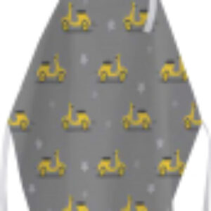 Кухонный фартук Желтый скутер / ap-70486 21век