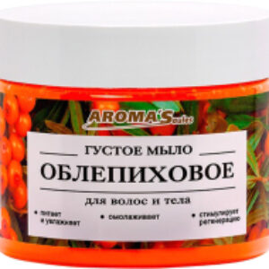 Мыло густое Облепиховое для тела и волос 21век