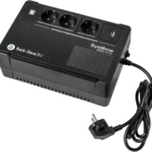 ИБП Back-Save BV 800ВА AVR 3 Schuko 230В 1 USB-A / BVSE800RS 21век