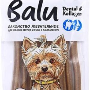 Лакомство для собак для мелких пород с коллагеном 21век
