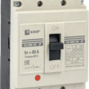 Выключатель автоматический Basic ВА-99М 100/80А 3P 35кА / mccb99-100-80m 21век