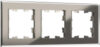 Рамка для выключателей и розеток Brite BR-M32-G-K30 21век