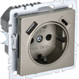 Розетка Brite BR-R14-16-U22-018-K37 21век