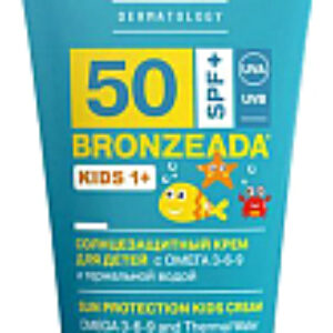 Крем солнцезащитный Bronzeada с омега 3-6-9 и термальной водой для детей SPF50 21век