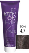 Крем-краска для волос Colour Cream 4.7 21век