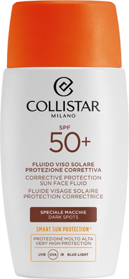 Флюид солнцезащитный Corrective Protection Sun Face Fluid SPF 50+ Dark Spots 21век