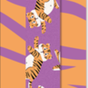 Пилка для ногтей Cute tiger 180/220 грит / 06-955 21век