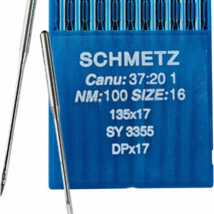 Набор игл для промышленной швейной машины DPx17 100 Sch-10 21век