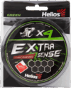 Леска плетеная Extrasense X4 PE Green 150м 2.5/38LB 0.28мм / HS-ES-X4-2.5/38LB 21век