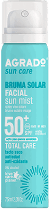 Спрей солнцезащитный Facial Sun Mist SPF 50+ 21век
