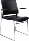 Стул офисный Five Black / 824 Black 21век