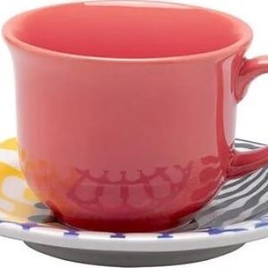 Чашка с блюдцем Floreal Salada Tropical 126967 J071-6845 21век