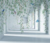 Фотообои листовые Flower Tunnel 3D 2 21век