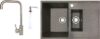 Мойка кухонная со смесителем Forma L + смеситель W4998-4 + дозатор L405-1 21век