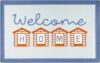 Коврик грязезащитный Fresh Welcome home 50x80 / 35-111 21век