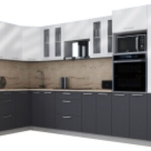 Кухонный гарнитур Мила Gloss 1.68x3.4 левая 21век