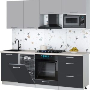 Кухонный гарнитур Мила Gloss 2.15-ПМ4 21век