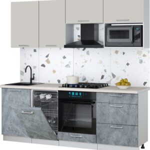 Кухонный гарнитур Мила Gloss 2.15-ПМ4 21век
