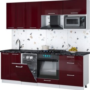 Кухонный гарнитур Мила Gloss 2.25-ПМ4 21век