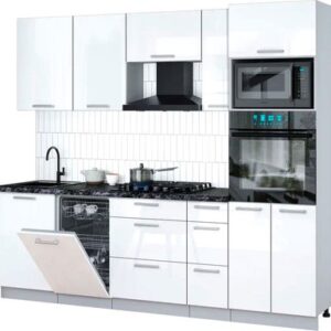 Кухонный гарнитур Мила Gloss 2.45-ПМ3 21век