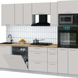 Кухонный гарнитур Мила Gloss 2.6-ПМ1 21век