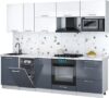 Кухонный гарнитур Мила Gloss 2.6-ПМ4 21век