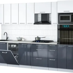 Кухонный гарнитур Мила Gloss 3.0-ПМ3 21век
