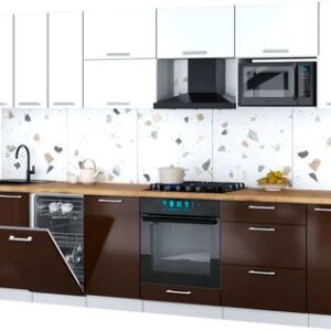 Кухонный гарнитур Мила Gloss 3.0-ПМ4 21век