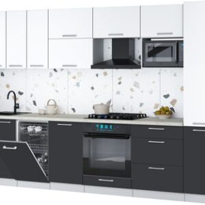 Кухонный гарнитур Мила Gloss 3.1-ПМ4 21век