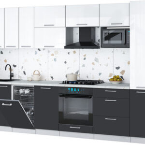 Кухонный гарнитур Мила Gloss 3.1-ПМ4 21век